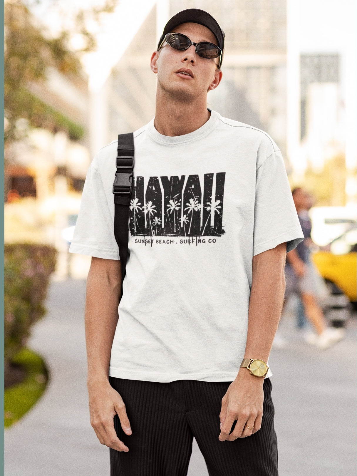 Hawaii Oversized Graphic T-Shirt – Streetwear Edition