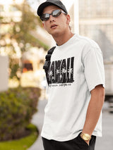 Hawaii Oversized Graphic T-Shirt – Streetwear Edition