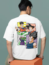 Dragon Ball Z Oversized Graphic T-Shirt – Anime Edition