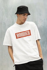 Homies Oversized Graphic T-Shirt – Typography Edition