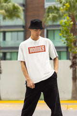 Homies Oversized Graphic T-Shirt – Typography Edition