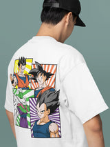 Dragon Ball Z Oversized Graphic T-Shirt – Anime Edition